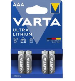 Staafbatterij-AAA-Ultra-Lithium-4st.
